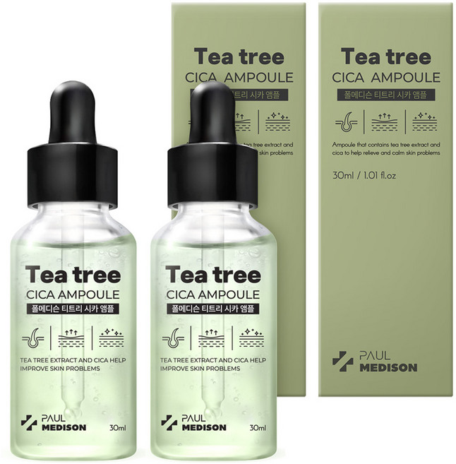 폴메디슨 티트리 시카 앰플, 2개, 30ml