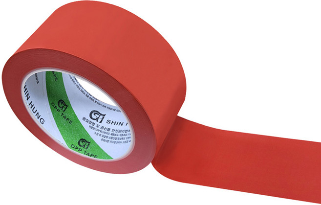 신흥 안전 라인 테이프 빨강, 1개