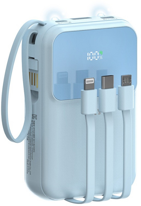 SKY 필 U10PD 고속 충전 보조배터리 10000mAh, 스카이 블루, SKY-BU10PD