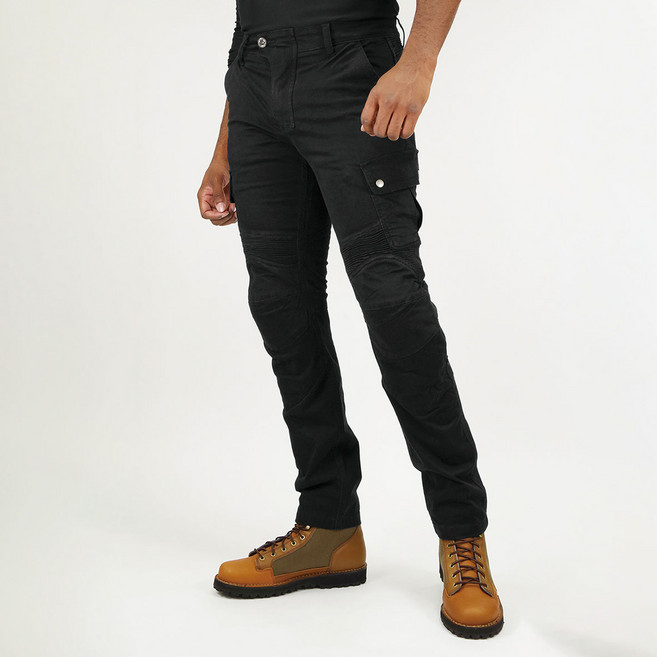 코미네 오토바이 라이딩 바지 PK-7443, 블랙