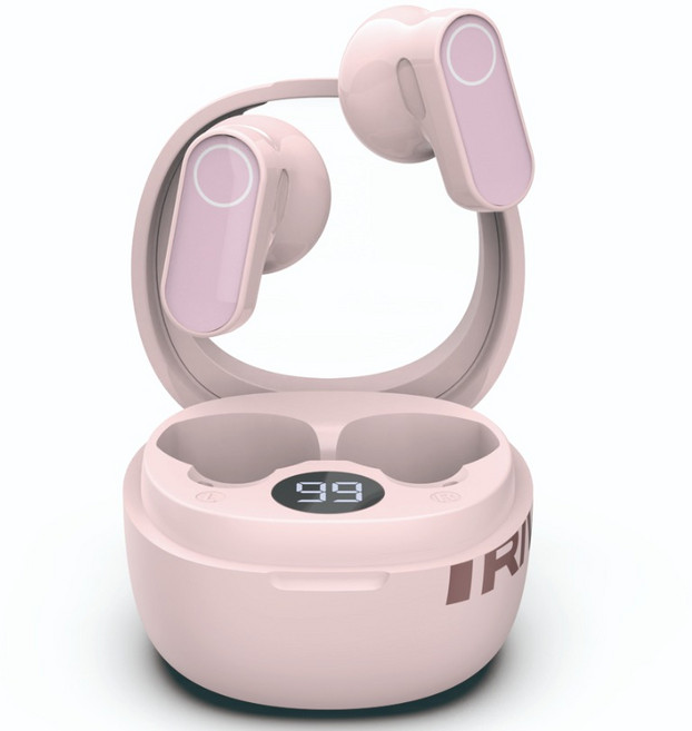 아이리버 미니 블루투스 무선 이어폰, IHBT-TP30, 핑크