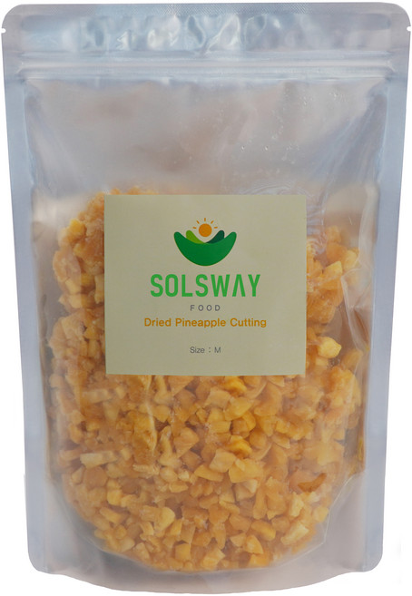 쏠스웨이 건파인애플 큐브, 1개, 500g