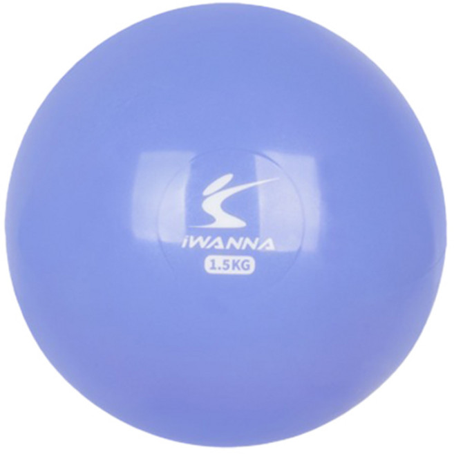 아이워너 토닝 웨이트볼, 스윗 라벤더, 1.5kg, 1개