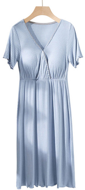 맘프라임 수유 잠옷 원피스