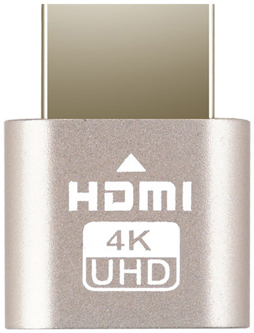 컴스 어댑터 채굴 비트코인 HDMI 더미 플러그 가상 모니터 디스플레이 에뮬레이터, IH031, 1개
