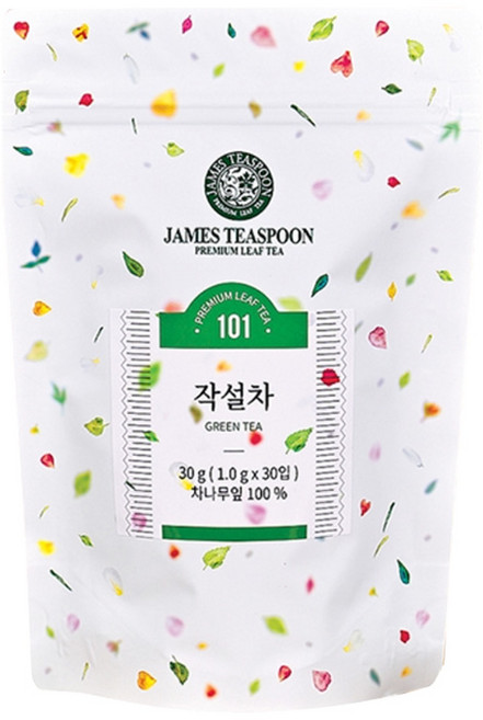 제임스티스푼 작설차, 1g, 30개입, 1개