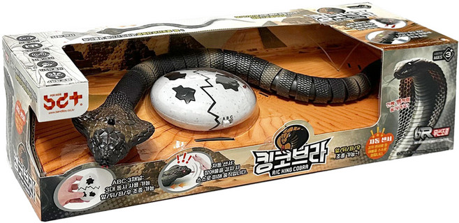 반디토이 킹코브라 무선완구, 혼합색상, 1개