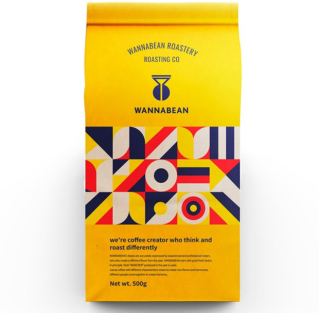 워너빈 하프 디카페인 초콜릿 블렌드 원두, 홀빈(분쇄안함), 500g, 1개