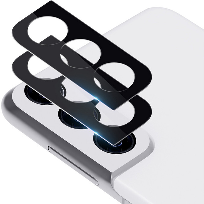 엑씨 카메라 렌즈 강화유리 액정보호필름, 1세트