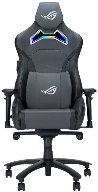 ROG CHARIOT X RGB 게이밍 의자 방문설치, 그레이