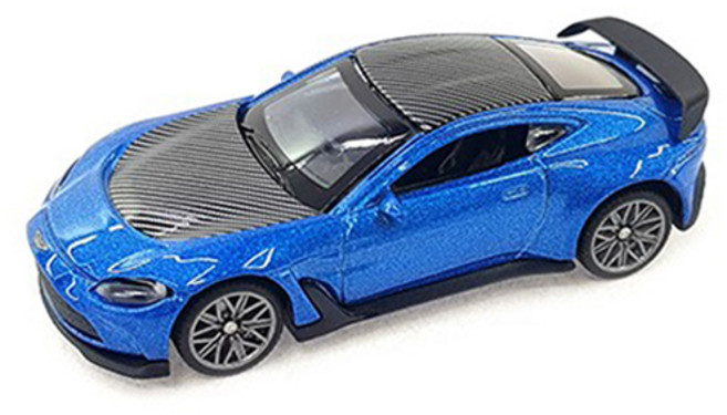 複刻版 MX MODEL 1：64 奧斯頓·馬丁 V12 模型車 MXT116008BL, 藍色, 1個