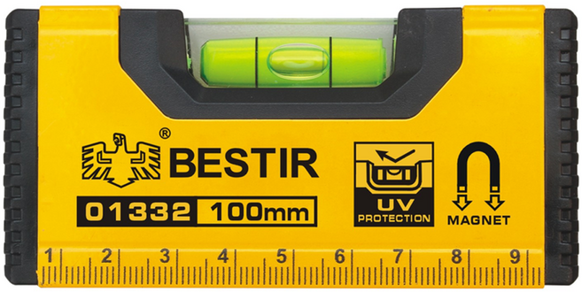 8위 - BESTIR 미니수평기 자석 100mm, 1개