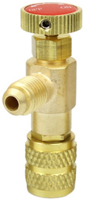 실외기 에어컨 가스 충전 주입 연결 냉매 컨트롤 밸브 R22-R410, 1개