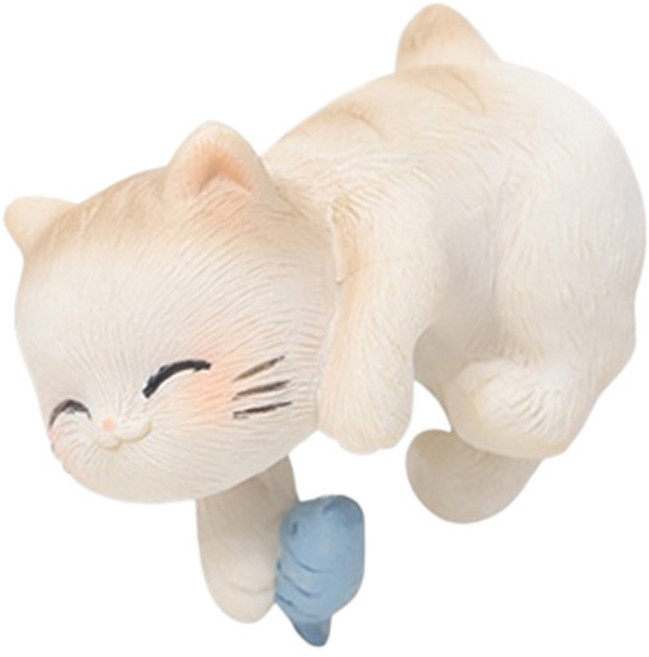 더플로우커머스 매달리는 앙증맞은 고양이 화분 장식품 01, 혼합색상