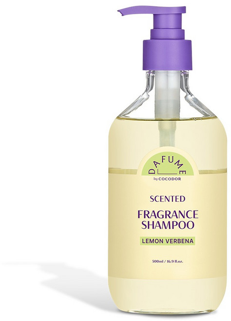 다퓸 바이 코코도르 센티드 프레그런스 샴푸 레몬버베나, 1개, 500ml