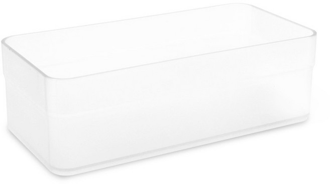 플라팜 컴팩트 다용도 수납 픽스 정리함 2호, 화이트, 1개