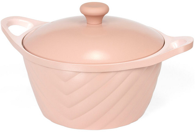 라체나 IH 포멜로 세라믹 주물 양수냄비, 핑크, 1개, 20cm