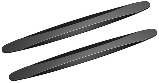 엠노블 차량용 범퍼가드, 블랙, 2개