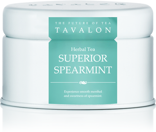 타바론 슈페리어 스피어민트 허브차 틴 케이스 미디움, 20g, 1개, 1개입