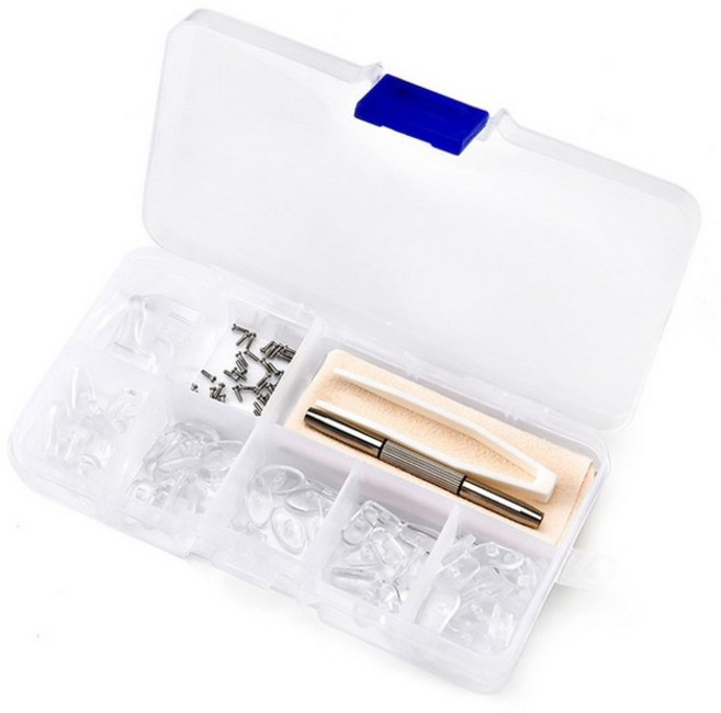 비아워게스트 안경 실리콘 코받침 패드 교체 보수 세트