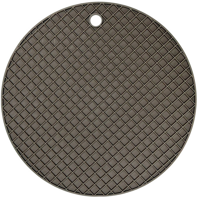 에지리 실리콘 냄비받침 M, 브라운, 1개