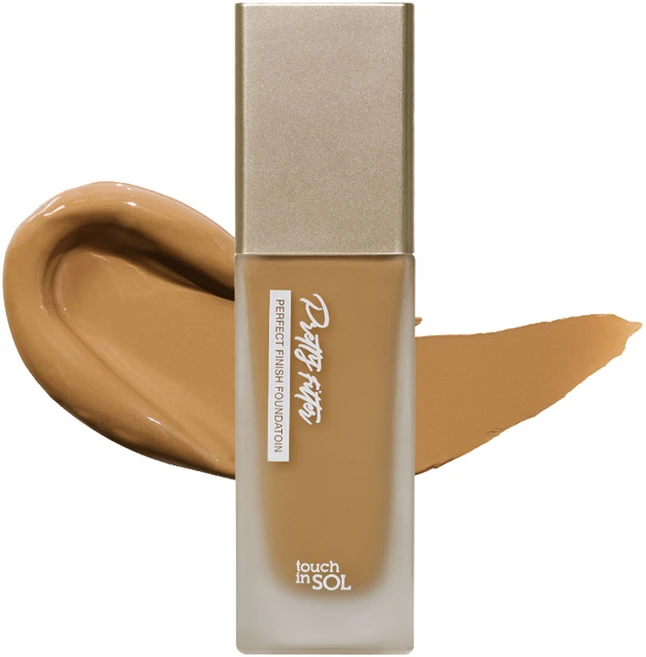 터치인솔 프리티필터 퍼펙트 피니시 파운데이션 35g, 1개, 4호 텐 - 쿠팡