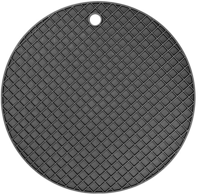 에지리 실리콘 냄비받침 M, 그레이, 1개