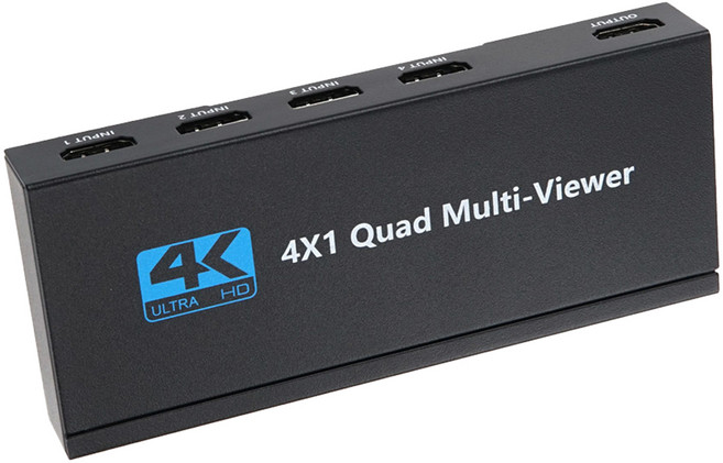 컴스 HDMI 화면분할기 4-1 멀티뷰어 4K 30Hz, 본상품선택, 본상품선택, 1개
