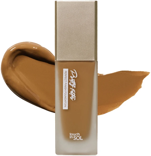 터치인솔 프리티필터 퍼펙트 피니시 파운데이션 35g, 1개, 5호 딥 - 쿠팡