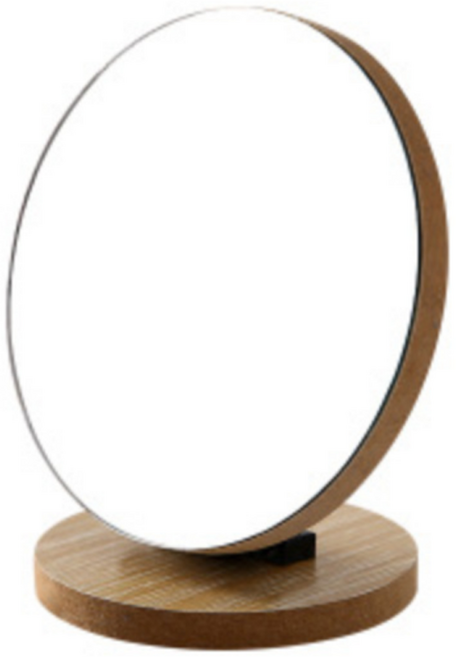 데일리네스트 깔끔한 심플한 탁상거울, 원형 스몰