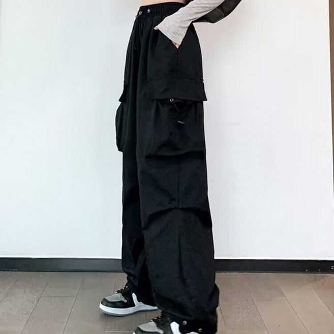 앤드스타일 여성용 로밋 투웨이 와이드 조거 데일리 카고 팬츠 264215