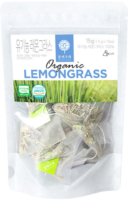 몸애조화 유기농 레몬그라스차 티백, 1.5g, 10개입, 1개