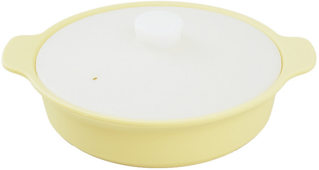 홈하우스 실리콘 멀티 찜기 850ml, 라임, 1개