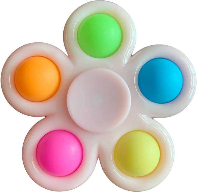 J&K 令人著迷的旋轉指尖陀螺, 混合色(商品3), 1個