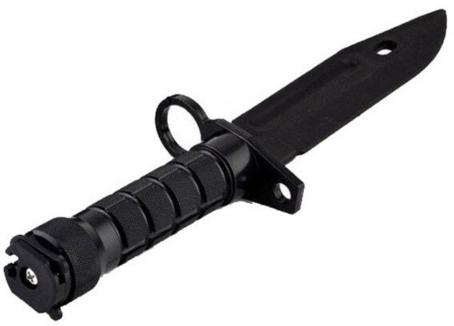 SWM 서바이벌 대검 고무칼, 블랙, 1개