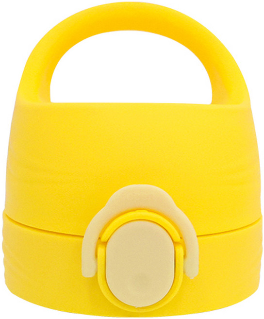 주니 스테인레스 원터치 텀블러 헤드, 1개, 컵 헤드(옐로우)