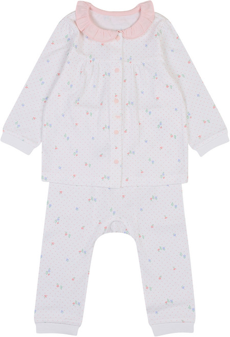 해피랜드 유아용 릴플라워 60수 내의 상하의 세트