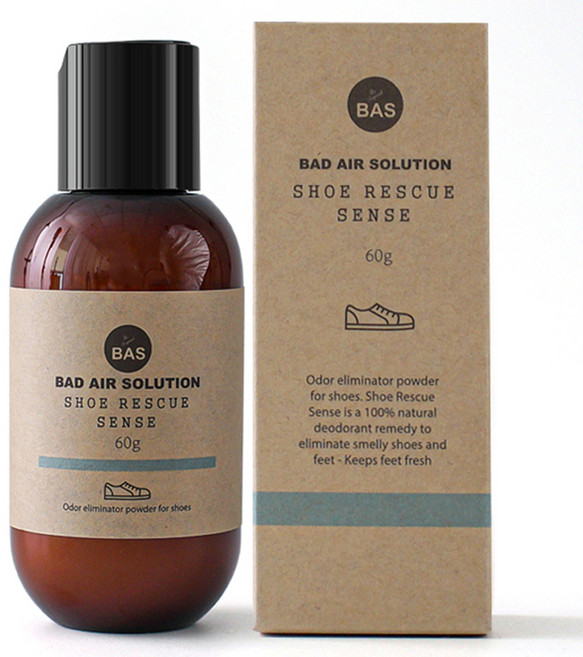 BAS 신발 발냄새제거 탈취제, 60g, 1개