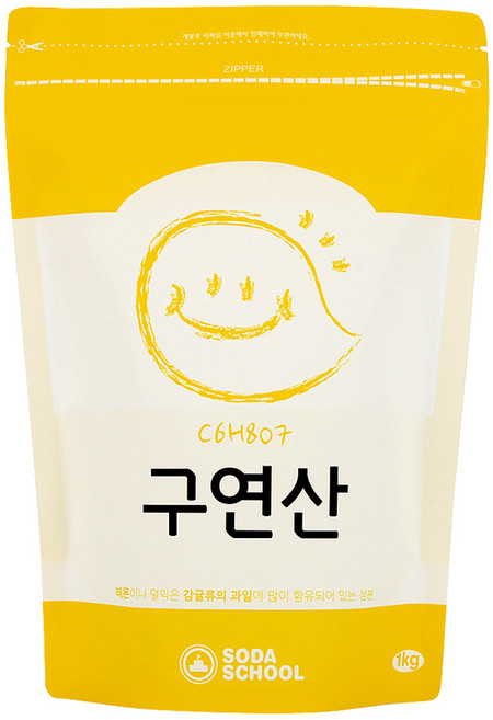 소다스쿨 구연산, 1kg, 1개