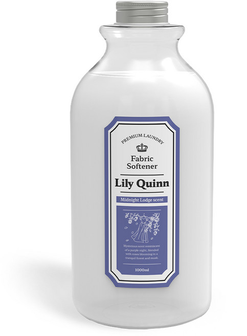 릴리퀸 프리미엄 섬유유연제 미드나잇로지 본품, 1L, 1개