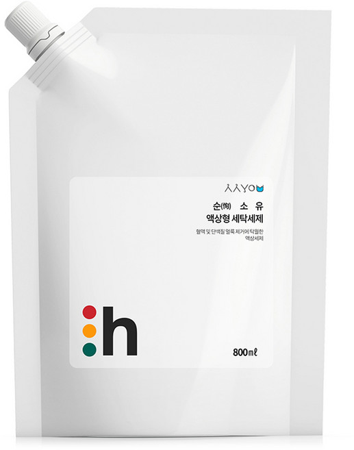 순소유 순 恂 소유 액상 세탁세제 리필형, 800ml, 1개