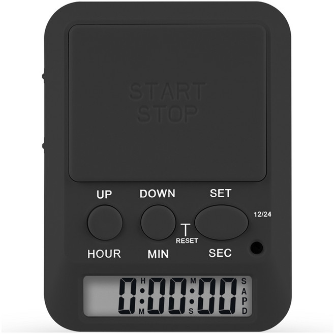브루마 디지털 주방 타이머 BT-300, 1개, 블랙