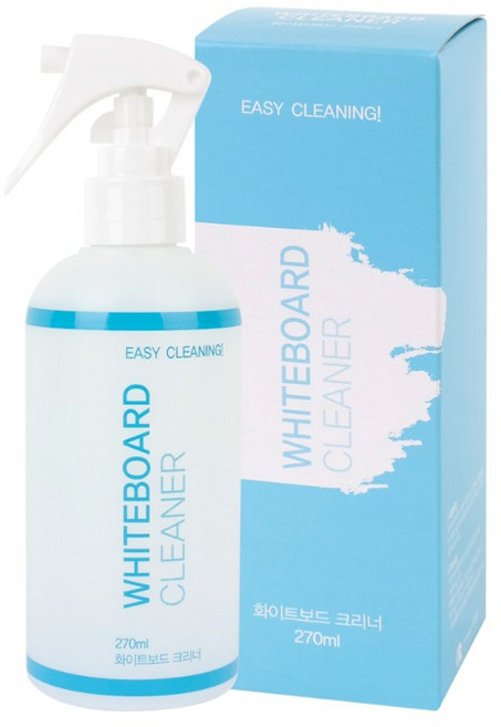 두문 얼룩제거용 화이트보드 크리너 유광 270ml, 혼합색상