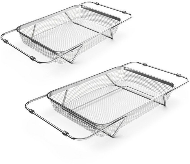 바겐슈타이거 슬라이딩 메쉬 바스켓 2종 세트, 1세트
