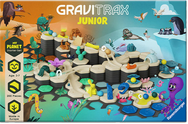 그래비트랙스 주니어 스타터 플래닛 완구 200p, 혼합색상, 1개
