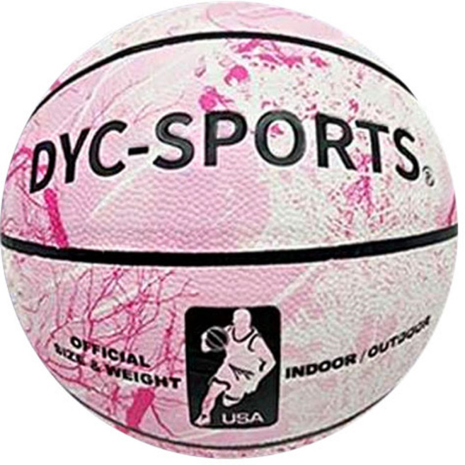 딕스포츠 야광 농구공, 핑크, 1개