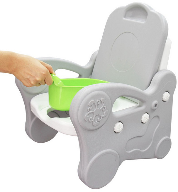 미루 남아용 3in1 응가 의자 변기 + 입식 소변기 세트, 혼합색상