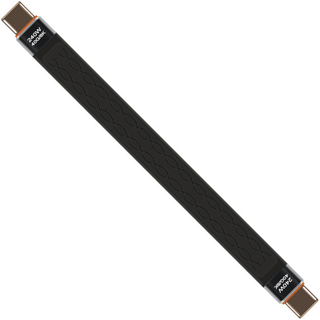컴스 USB 4.0 C타입-C타입 40Gbps 240W 8K 케이블 BF359, 10cm, 1개