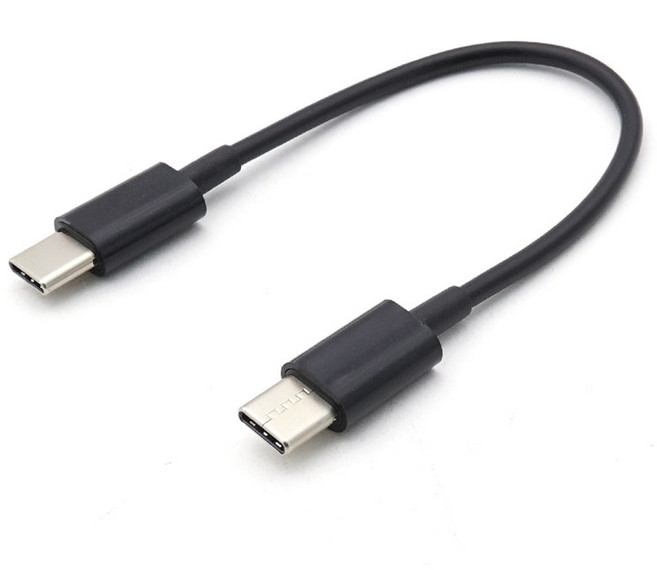 컴스 USB C타입-C타입 Gen1 케이블 IF154, 본상품선택, 1개, Black, 15cm