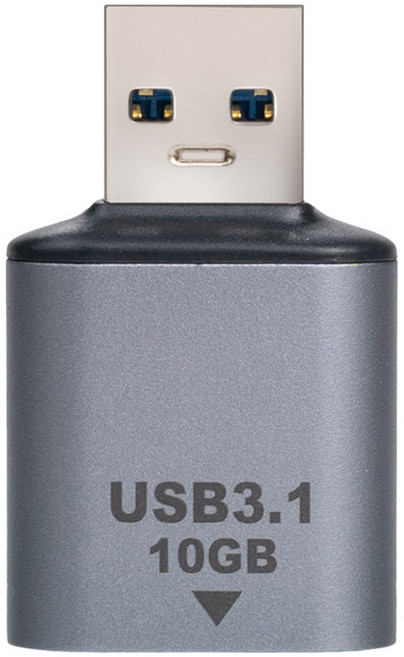 컴스 USB 3.1 C타입- A타입 10Gbps 고속전송 OTG 젠더, HA006, 1개